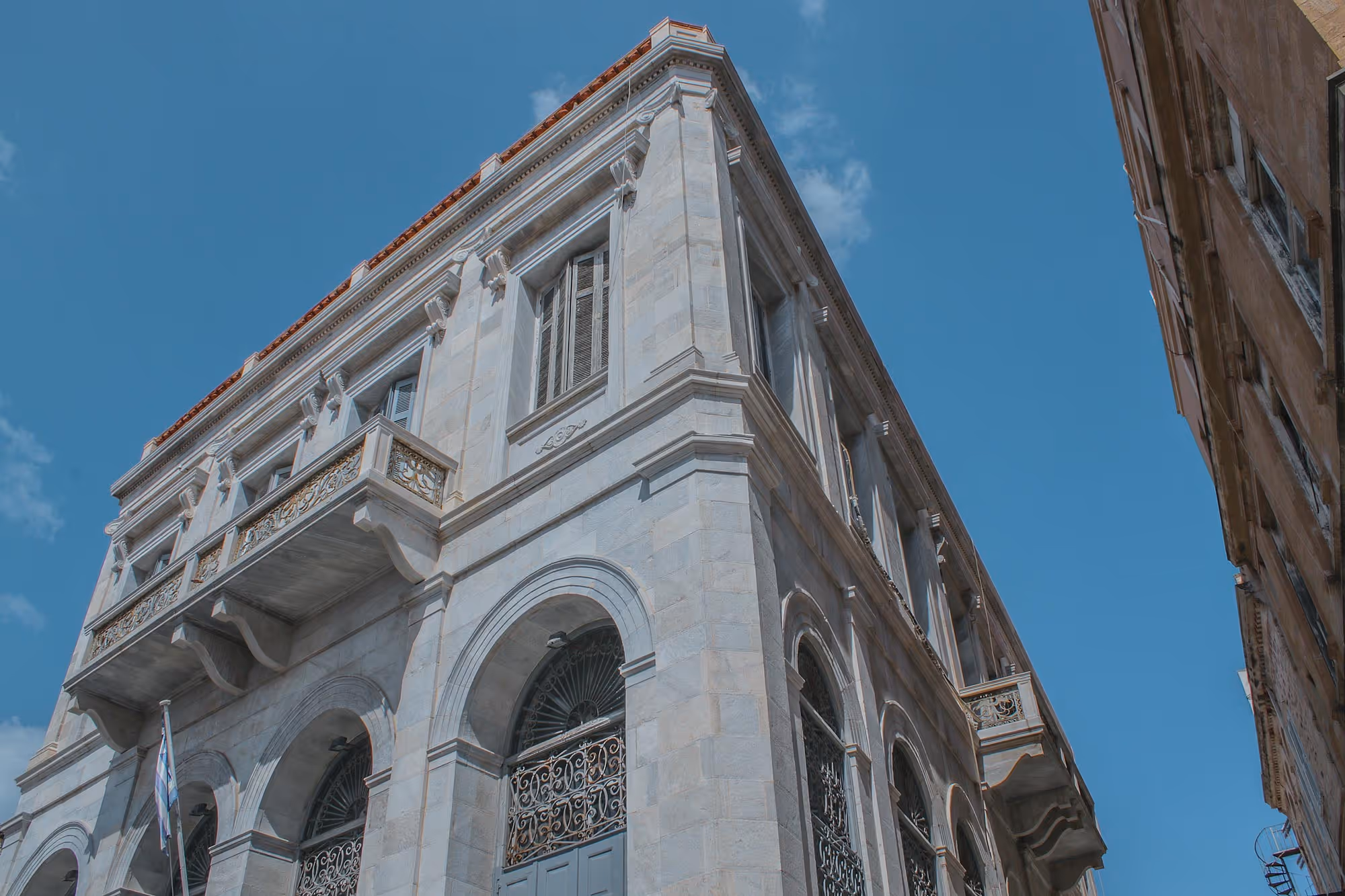 Neoclassical building in Hermoupolis